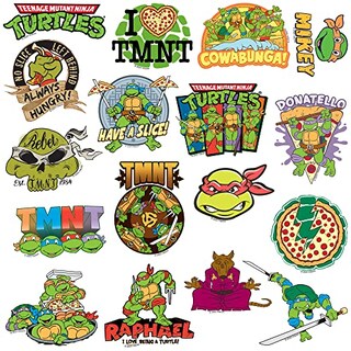 Foto 4 | Foto 4 | Venta Internacional - Paquete De Pegatinas Graphics & More Tmnt Teenage Mutant Ninja Turtl