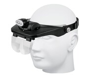 Lupa Optovisor de 3 Leds para Reparación Pretul Ovis-3p con Estuche