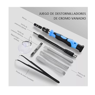 Foto 2 | Foto 2 | Set de Desarmadores para teléfono Móvil y Computadoras Eo Safe Imports color Azul