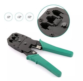 Foto 4 | Foto 4 | Pinza Ponchadora 3 Es 1 Rj45 Rj11 Rj12 Pelador
