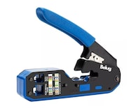 Pinza Pelacables De Cable Red Rj45 Cat6 Cat5e Cat5 Rj11 Rj12 Negro/azul Belug