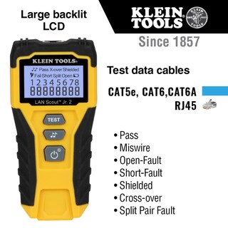 Foto 2 | Foto 2 | Comprobador De Cables Klein Tools Vdv526-200 Lan Scout Jr. 2 - Venta Internacional.