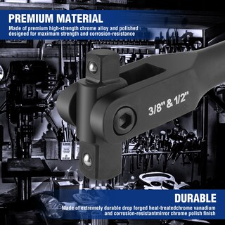 Foto 2 | Foto 2 | Barra Rompedora Workpro De 40 Cm, Doble Disco, 3/8 Y 1/2, Cromo Vanadio - Venta Internacional.