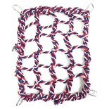 Hamaca Bird Toy Huoguo, Red Para Loros, Con Forma De Escalera, Balancín, Color Rojo - Venta Internacional.