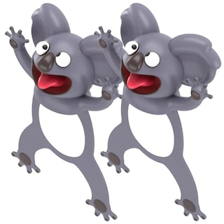 Foto 1 | Foto 1 | Separadores de Libro Office Supply Koala MXKOA-002 Gris 2 Piezas