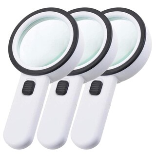 Foto 1 | Foto 1 | Lupa De Mano Multiusos 30x Ventdepot Mxfgl-003 3 Piezas Blanco