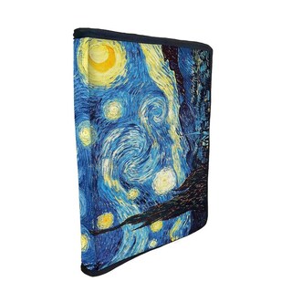 Foto 1 | Foto 1 | Funda Porta Libros De Tela Noche Estrellada De Van Gogh
