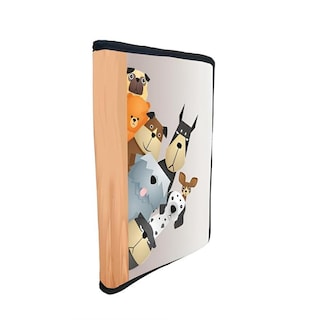 Foto 1 | Foto 1 | Funda Porta Libros De Tela Perros Cartoon