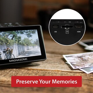 Foto 2 | Foto 2 | Escáner De Película Magnasonic All-in-one De 25 Mp Con Pantalla De 5 Pulgadas - Venta Internacional.