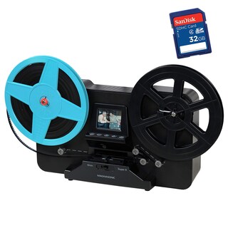 Foto 1 | Foto 1 | Escáner De Película Magnasonic All-in-one Super 8/8 Mm A Digital - Venta Internacional.