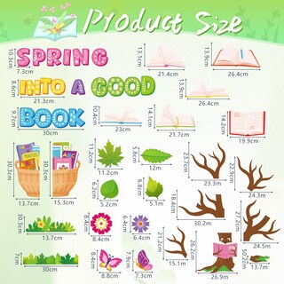 Foto 2 | Foto 2 | Set De Decoración Para El Aula, Tablón De Anuncios De Lectura Epakh - Venta Internacional.