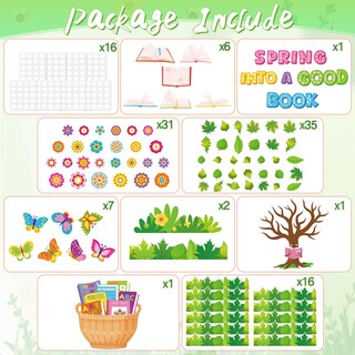 Foto 3 | Foto 3 | Set De Decoración Para El Aula, Tablón De Anuncios De Lectura Epakh - Venta Internacional.