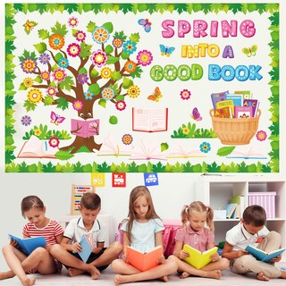 Foto 5 | Foto 5 | Set De Decoración Para El Aula, Tablón De Anuncios De Lectura Epakh - Venta Internacional.