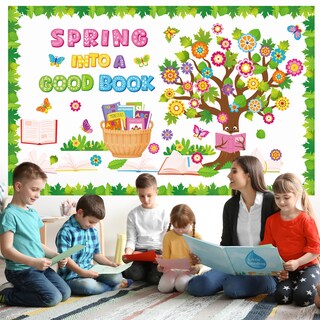 Foto 7 | Foto 7 | Set De Decoración Para El Aula, Tablón De Anuncios De Lectura Epakh - Venta Internacional.