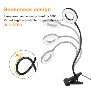 Foto 5 | Foto 5 | Lámpara Con Clip Dinglilighting, Regulable, 48 Led, Usb, 6 W, 15 Puntos De Brillo - Venta Internacional.