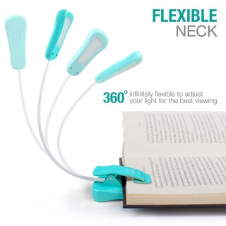 Foto 5 | Foto 5 | Book Light Vekkia Recargable, 3 Colores X 3, Azul Brillante - Venta Internacional.