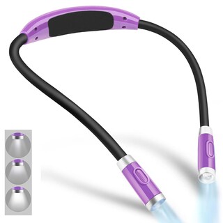 Foto 1 | Foto 1 | Lámpara De Lectura Para Cuello Vekkia, Recargable, Led, 3 Niveles De Brillo - Venta Internacional.