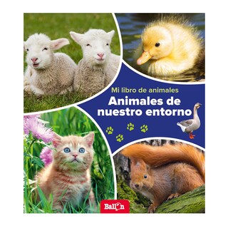 Foto 1 | Foto 1 | Animales de Nuestro Entorno - Mi Libro de Animales Ballon Pasta Dura Multicolor