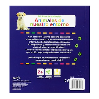 Foto 2 | Foto 2 | Animales de Nuestro Entorno - Mi Libro de Animales Ballon Pasta Dura Multicolor