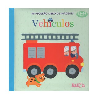 Foto 1 | Foto 1 | Vehículos - Mi Pequeño Libro de Imágenes Ballon Pasta Dura Blanco