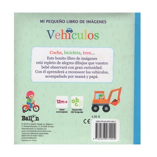 Foto 2 | Foto 2 | Vehículos - Mi Pequeño Libro de Imágenes Ballon Pasta Dura Blanco
