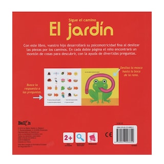 Foto 2 | Foto 2 | Libro El Jardín Sigue El Camino Ballon Pasta Dura color Rojo