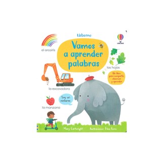Foto 1 | Foto 1 | Vamos a Aprender Palabras Usborne Pasta Dura color Blanco