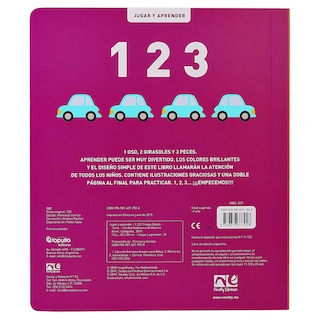 Foto 3 | Foto 3 | Libro Preescolar Jugar y Aprender 123 - Novelty