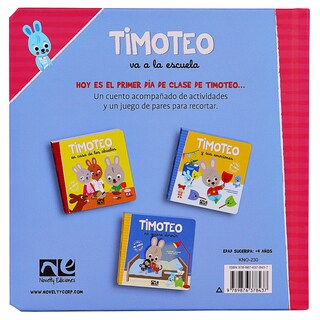 Foto 3 | Foto 3 | Libro Preescolar Timoteo Va a la Escuela - Novelty