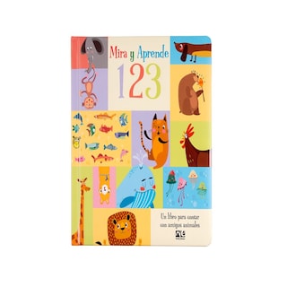 Foto 1 | Foto 1 | Libro Preescolar Mira y Aprende 123 - Novelty