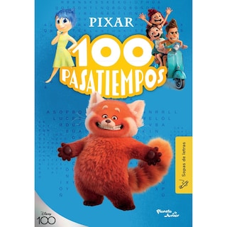 Foto 1 | Foto 1 | Libro 100 Pasatiempos Sopas de Letras Pixar