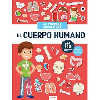 Foto 1 | Foto 1 | Libro El Cuerpo Humano Stickers Educativos Auzou Julien Milési-Golinelli