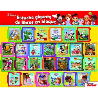 Foto 1 | Foto 1 | Disney Jr: Estuche Gigante De Libros En Bloque