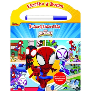 Foto 1 | Foto 1 | Spidey Y Sus Sorprendentes Amigos: Escribe Y Borra, Busca Y Encuentra