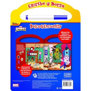 Foto 2 | Foto 2 | Spidey Y Sus Sorprendentes Amigos: Escribe Y Borra, Busca Y Encuentra
