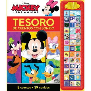 Foto 1 | Foto 1 | Mickey Y Sus Amigos: Tesoro De Cuentos Con Sonido