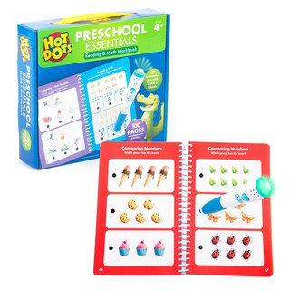 Foto 1 | Foto 1 | Cuaderno De Ejercicios Educational Insights Hot Dots Lectura Y Matemáticas En Edad Preescolar - Venta Internacional.