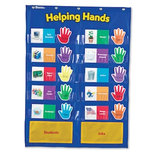 Foto 1 | Foto 1 | Pocket Chart Learning Resources Helping Hands Con 30 Tarjetas - Venta Internacional.