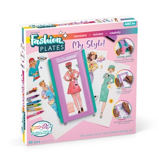 Foto 1 | Foto 1 | Kit De Dibujo Playmonster Fashion Plates My Style Kids 6+ - Venta Internacional.