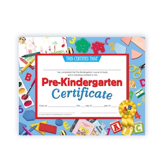Foto 1 | Foto 1 | Certificado Hayes Pre-kindergarten, 30 Unidades, Papel De 21,59 X 27,94 Cm - Venta Internacional.