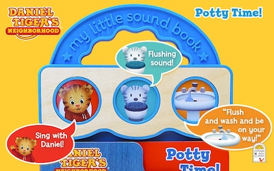 Foto 2 | Foto 2 | Libro De Sonido Cottage Door Press Daniel Tiger's Potty Time - Venta Internacional.