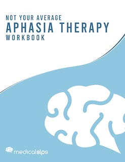 Foto 1 | Foto 1 | El Cuaderno De Ejercicios De Terapia Para La Afasia No Es El Cuaderno De Trabajo Promedio - Venta Internacional.