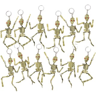 Foto 1 | Foto 1 | Llaveros Rhode Island Novelty Skeleton, Paquete De 12 - Venta Internacional.