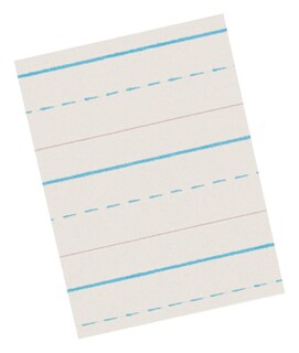 Foto 2 | Foto 2 | Zaner-bloser Smart De Paper School, 1/2 Pulgada, Rayado, 10.5 X 8 - Venta Internacional.