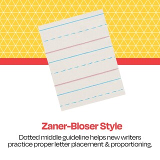 Foto 7 | Foto 7 | Zaner-bloser Smart De Paper School, 1/2 Pulgada, Rayado, 10.5 X 8 - Venta Internacional.