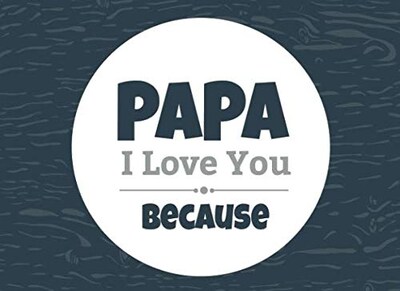 Foto 1 | Foto 1 | Complete El Espacio En Blanco Libro «te Amo» Para Papá, Libro De Regalo Para Papá - Venta Internacional.