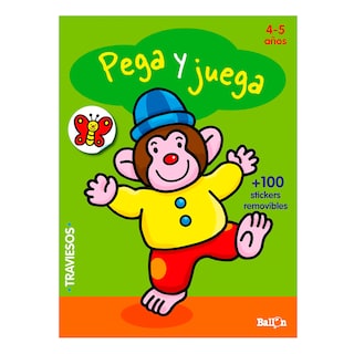 Foto 2 | Foto 2 | Libro Pega y Juega 4-5 Años Ballon Rústica Verde