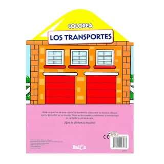 Foto 2 | Foto 2 | Libro Los Transportes Pinta de Colores Ballon Rústica Multicolor