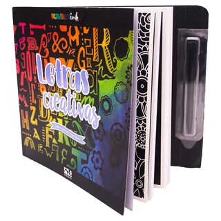 Foto 2 | Foto 2 | Libro de Dibujo Letras Creativas Novelty Multicolor