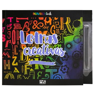 Foto 3 | Foto 3 | Libro de Dibujo Letras Creativas Novelty Multicolor